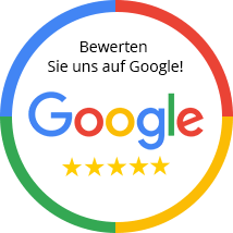 Bewerten Sie uns bei Google